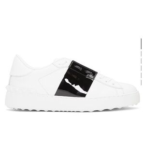Valentino Garavani Leather Open Sneakers